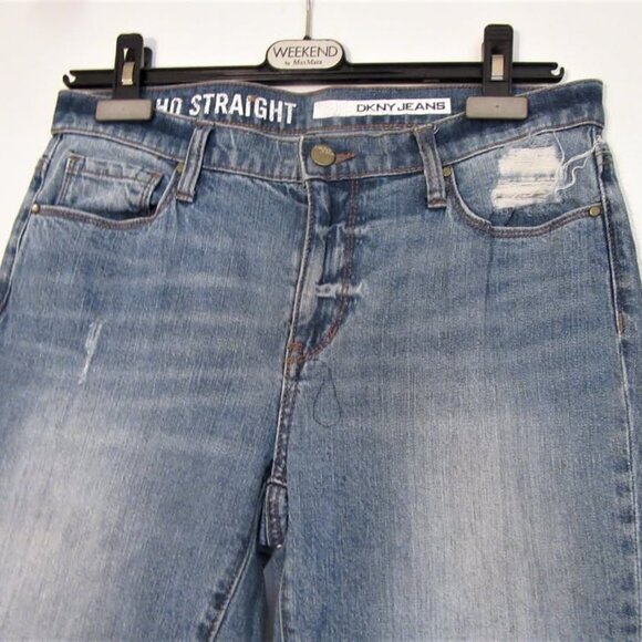 VINTAGE DKNY SOHO STRAIGHT BOOTCUT JEANS - Picture 4 of 4